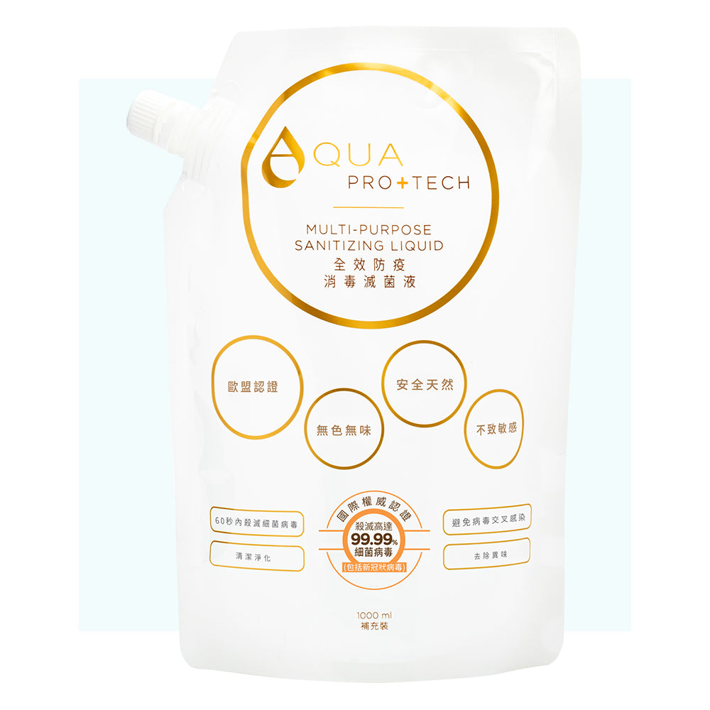 AQUA PRO ECO-FRIENDLY REFILL PACK (1000mL)