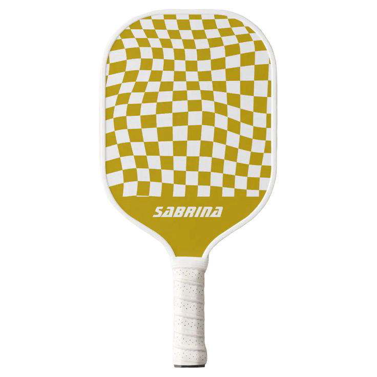 Yellow Checkers Paddle